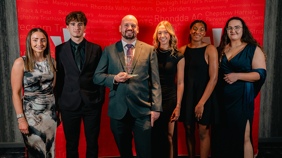 Cardiff Archers celebrating award